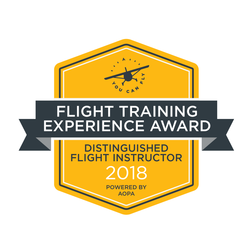 Distinguished Flight Instructor Award 2018