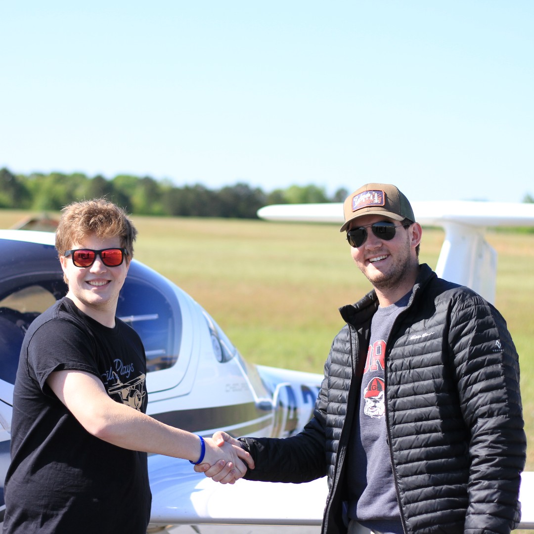 Alec First Solo Flight