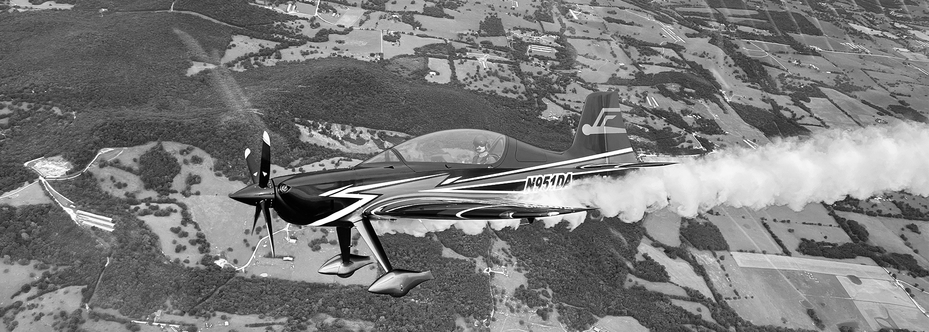 N951DA in flight
